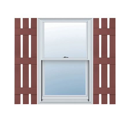 Ekena Millwork Builders Edge, TailorMade Three Board Spaced (3 Batten), Board-n-Batten Shutters, BES3120073027, PR BES3120073027